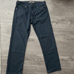 Super soft faux jean pants